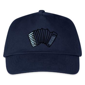 Akkordeon - Kinder Basecap - Navy - Vorne