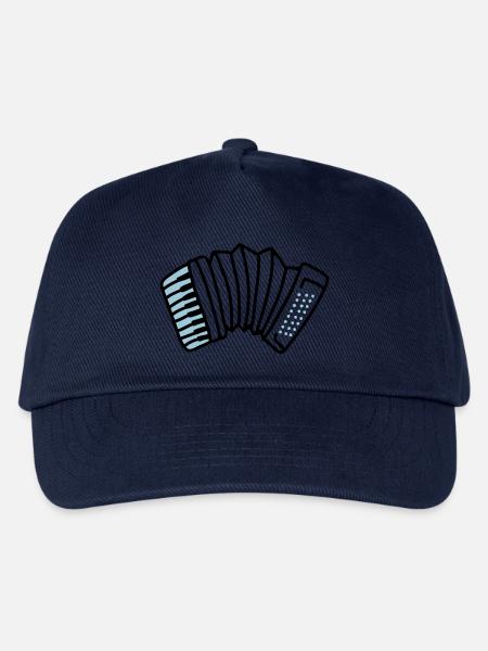 Akkordeon - Kinder Basecap - Navy