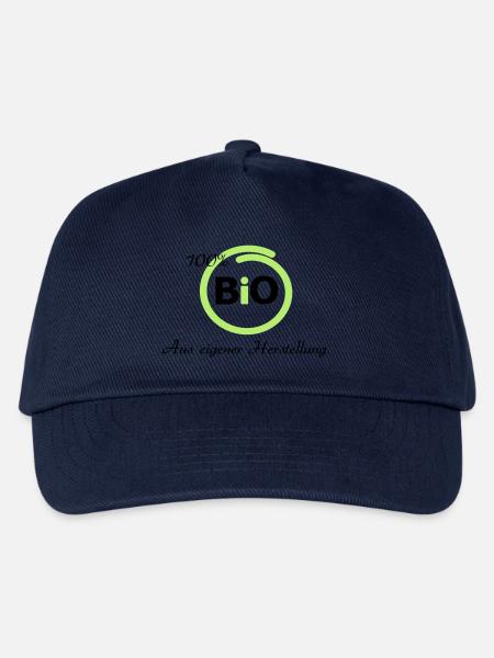 100 % Bio - Kinder Basecap - Navy