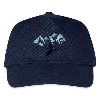 Stand Up Paddle - Berge & Touring Abenteuer SUP - Kinder Basecap - Navy - Vorne