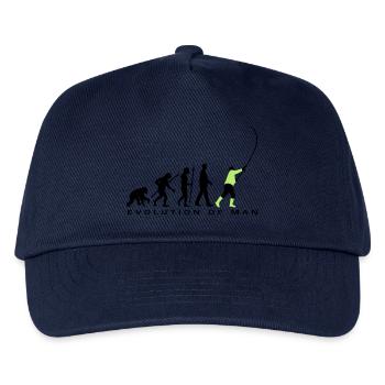 evolution_angler_042013_a_2c - Kids’ Baseball Cap - navy - Front