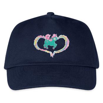 Unicorn - Kids’ Baseball Cap - navy - Front