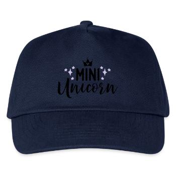 Unicorn - Kinder Basecap - Navy - Vorne