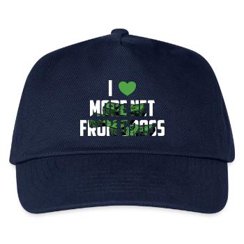 More net from gross - Kids’ Baseball Cap - navy - Front
