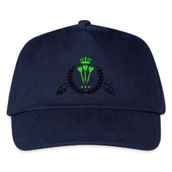 darts wappen - Kinder Basecap - Navy - Vorne