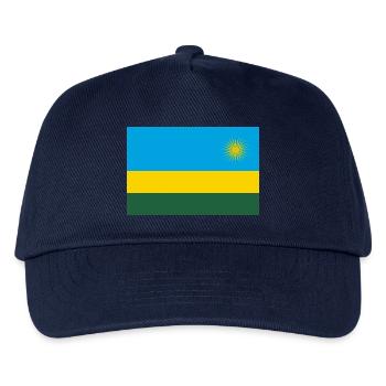 Rwanda - Casquette de baseball Enfant - marine - Devant