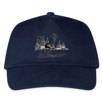 Cyclist - Kids’ Baseball Cap - navy - Front