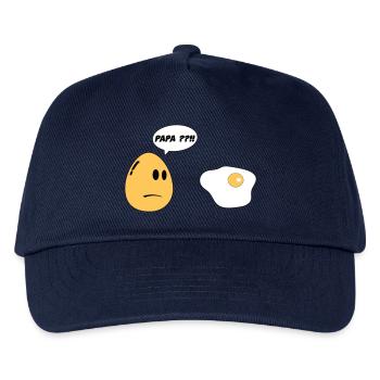 Egg Daddy - Kids’ Baseball Cap - navy - Front