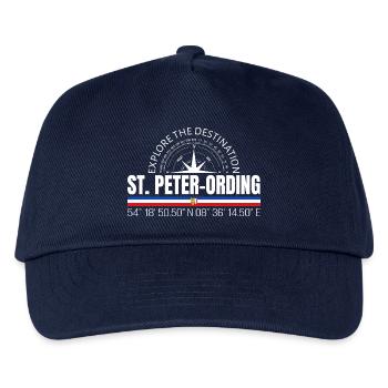 St. Peter-Ording - Kids’ Baseball Cap - navy - Front