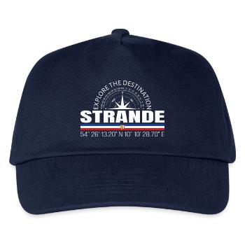 Beaches - Kids’ Baseball Cap - navy - Front