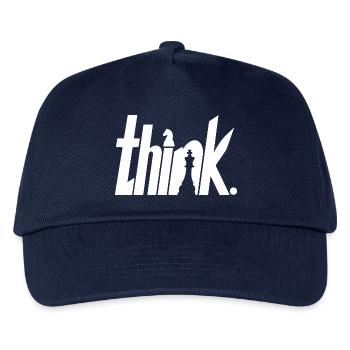 Schach - Kinder Basecap - Navy - Vorne
