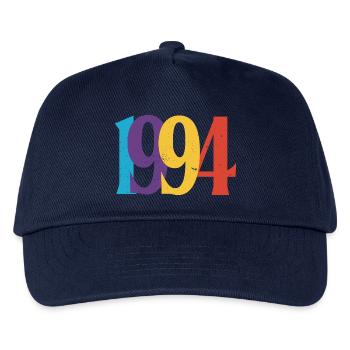 Geboren 1994 Geburtstagsgeschenk 94 Geburtstag - Kinder Basecap - Navy - Vorne