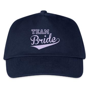 Team Bride 02 - Kids’ Baseball Cap - navy - Front