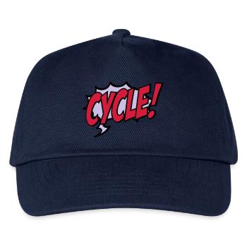 Radsport - Kinder Basecap - Navy - Vorne