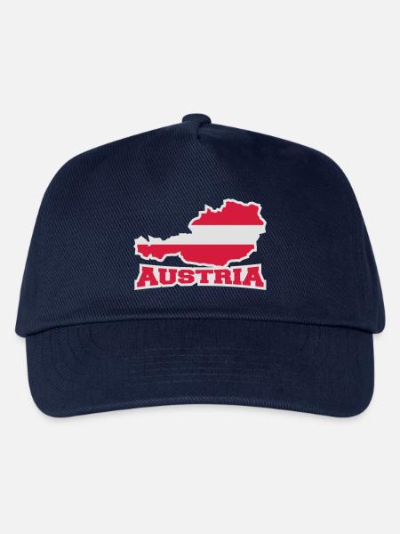 Austria Logo - Kinder Basecap - Navy