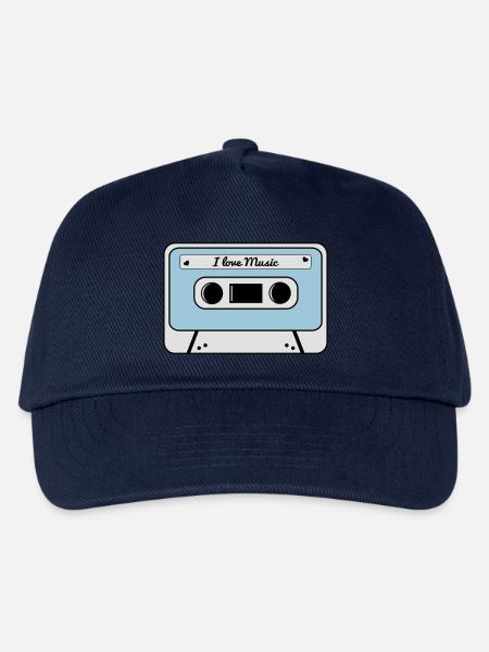 Kassette - Kinder Basecap - Navy