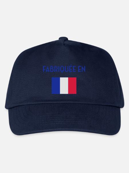 France / Français / Française / Bébé / Naissance - Kinder Basecap - Navy