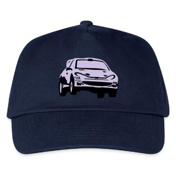 Rally car, race car - Kids’ Baseball Cap - navy - Front