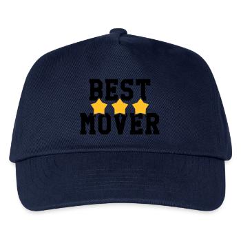 frachtführer / möbelpacker / mover / bewegen - Kinder Basecap - Navy - Vorne