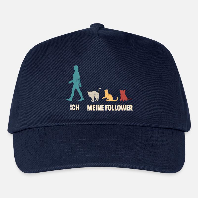 Ich Meine Follower Katzen - Kinder Basecap - Navy