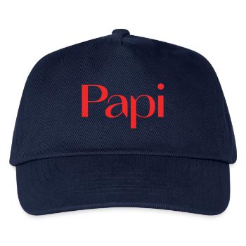 GRANDPA. GRANDPA. FATHER's DAY. HAPPY BIRTHDAY GRANDPA - Kids’ Baseball Cap - navy - Front