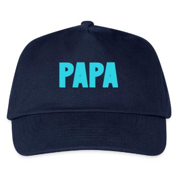 HAPPY FATHER'S DAY. DAD. FATHER'S DAY. FATHER - Kids’ Baseball Cap - navy - Front
