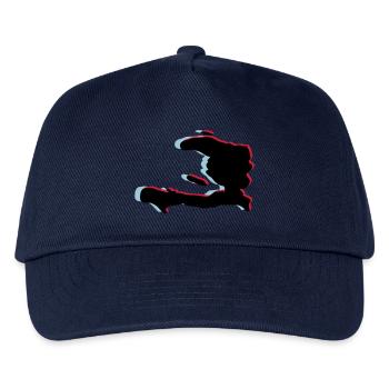 3d anaglyph HAITI green - Casquette de baseball Enfant - marine - Devant