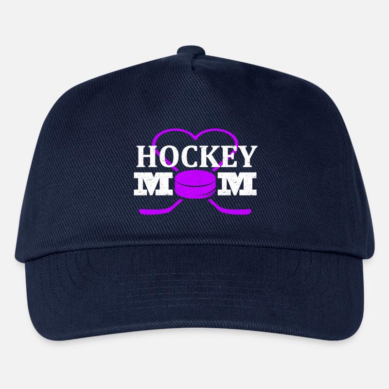 Hockey mom - Kinder Basecap - Navy