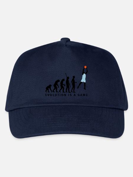 evolution_basketball_072011_b_3c - Kinder Basecap - Navy