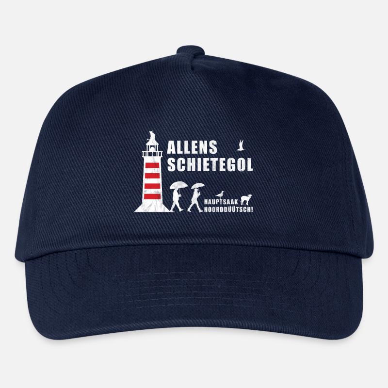 Allens Schietegol | Plattdeutsch | Norddeutsch - Kinder Basecap - Navy