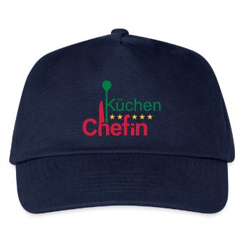 Chef - Kids’ Baseball Cap - navy - Front