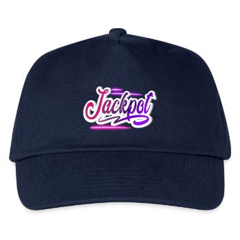 Jackpot - Kinder Basecap - Navy - Vorne