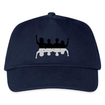 Spiegel Freunde zusammen - Kinder Basecap - Navy - Vorne