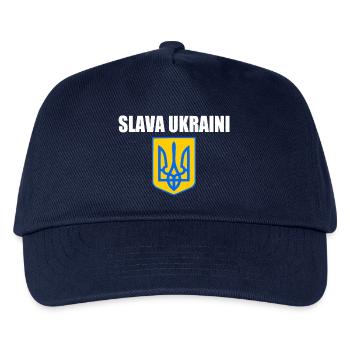 Ukraine - Kids’ Baseball Cap - navy - Front