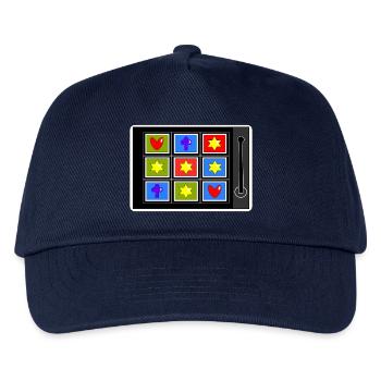 Machine - Casquette de baseball Enfant - marine - Devant