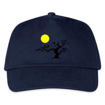 japanischer baum - Kinder Basecap - Navy - Vorne