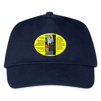 Prayer of Exorcism - Kids’ Baseball Cap - navy - Front
