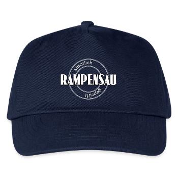 Rampensau - Kinder Basecap - Navy - Vorne