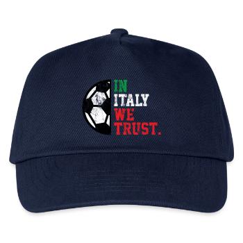 In Italia we trust - Kinder Basecap - Navy - Vorne