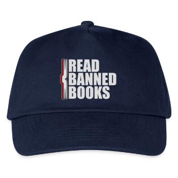 Read Banned Books Verbotene Bücher Lesen Freiheit - Kids’ Baseball Cap - navy - Front