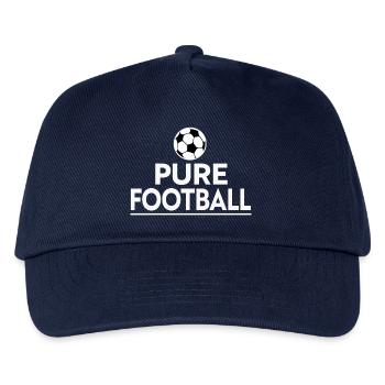 Reiner Fußball - Kinder Basecap - Navy - Vorne