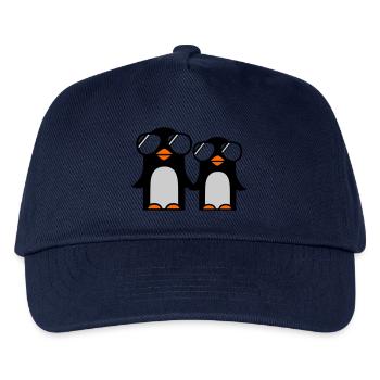 funky pinguine - Kinder Basecap - Navy - Vorne