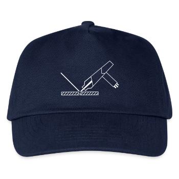 tig welding - Kids’ Baseball Cap - navy - Front
