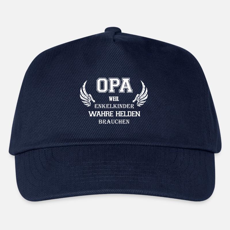 Opa Held - Kinder Basecap - Navy
