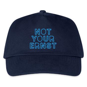 NOT YOUR ERNST - Kinder Basecap - Navy - Vorne
