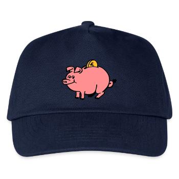 Sparbüchse - Kinder Basecap - Navy - Vorne
