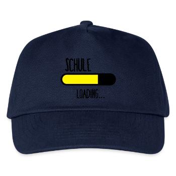 Schule Loading... - Kinder Basecap - Navy - Vorne