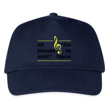 Soprano - Kids’ Baseball Cap - navy - Front
