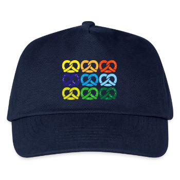 brezel salzbrezel - Kinder Basecap - Navy - Vorne