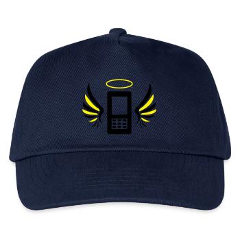 smartphone_engel_02 - Casquette de baseball Enfant - marine - Devant